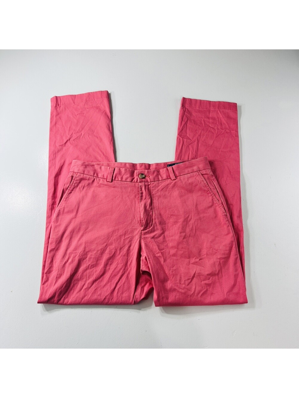 Vineyard Vines Breaker Chino Pants Bright Pink Men’s Size 32x34